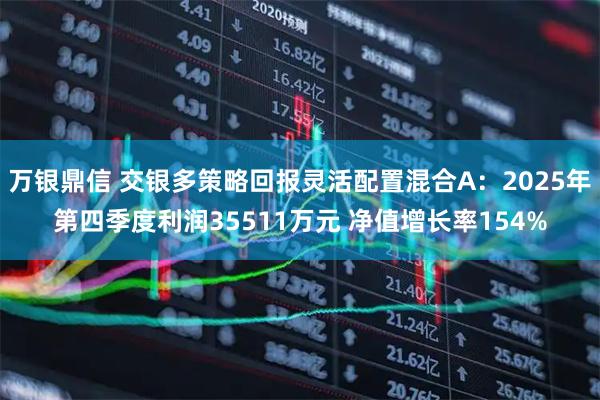 万银鼎信 交银多策略回报灵活配置混合A：2025年第四季度利润35511万元 净值增长率154%