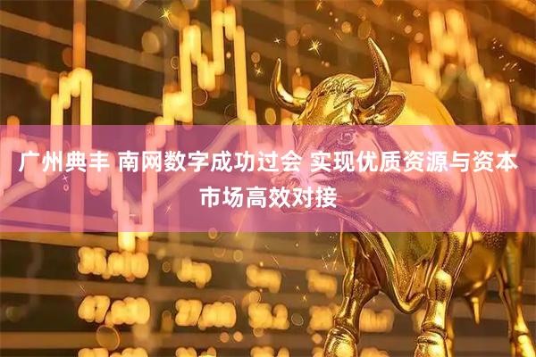 广州典丰 南网数字成功过会 实现优质资源与资本市场高效对接